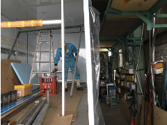 破損個所修理①